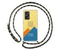 Personaliza tu Funda Colgante Transparente para Realme GT Neo 3T 5G con Cordon Verde/Dorado Dibujo Personalizada