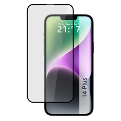 Protector Cristal Templado Completo 5D Full Glue Negro compatible con iPhone 14 Plus (6.7) Vidrio