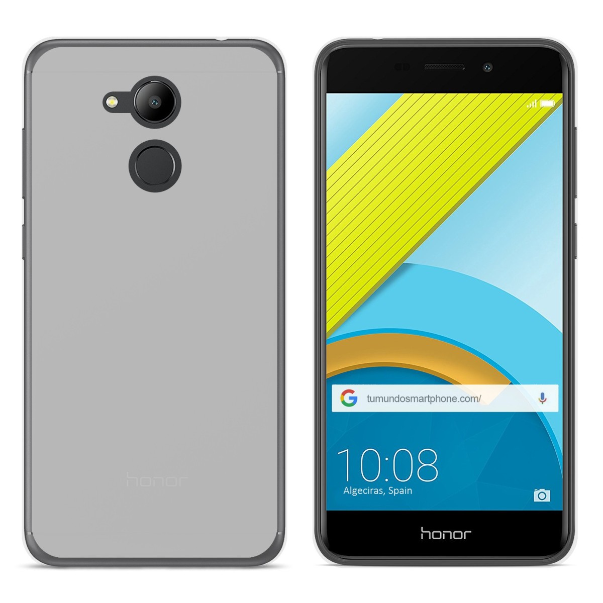 Funda Gel Tpu para Huawei Honor 6C Pro Color Transparente
