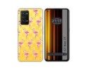 Funda Silicona Transparente para Realme GT Neo 3T 5G diseño Flamenco Dibujos