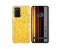 Funda Silicona Transparente para Realme GT Neo 3T 5G diseño Hojas Dibujos