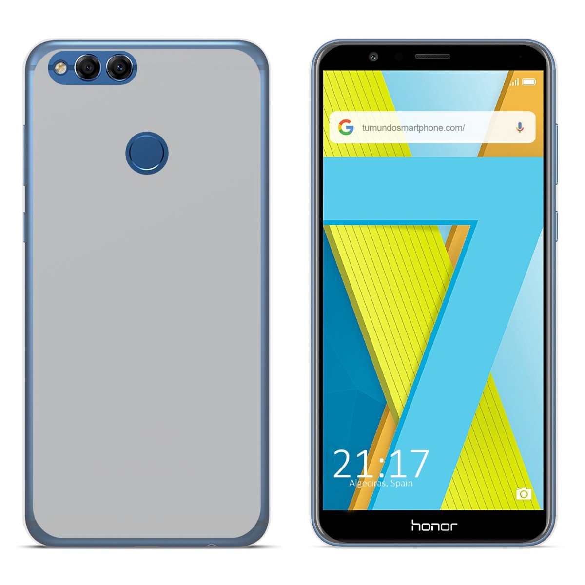 Funda Gel Tpu para Huawei Honor 7X Color Transparente