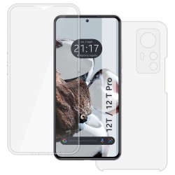 Funda Doble Transparente Pc + Tpu Full Body 360 para Xiaomi 12T / 12T Pro 5G 2