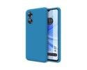 Funda Silicona Líquida Ultra Suave para Oppo A17 color Azul