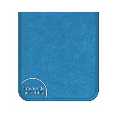 Funda Silicona Líquida Ultra Suave para Oppo A17 color Azul