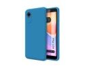 Funda Silicona Líquida Ultra Suave para ZTE Blade A31 Plus color Azul