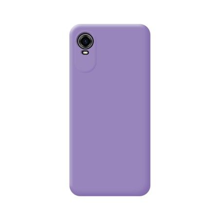 Funda Silicona Líquida Ultra Suave para ZTE Blade A31 Plus color Morada