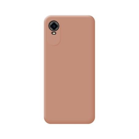 Funda Silicona Líquida Ultra Suave para ZTE Blade A31 Plus color Rosa