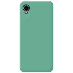 Funda Silicona Líquida Ultra Suave para ZTE Blade A31 Plus color Verde 2