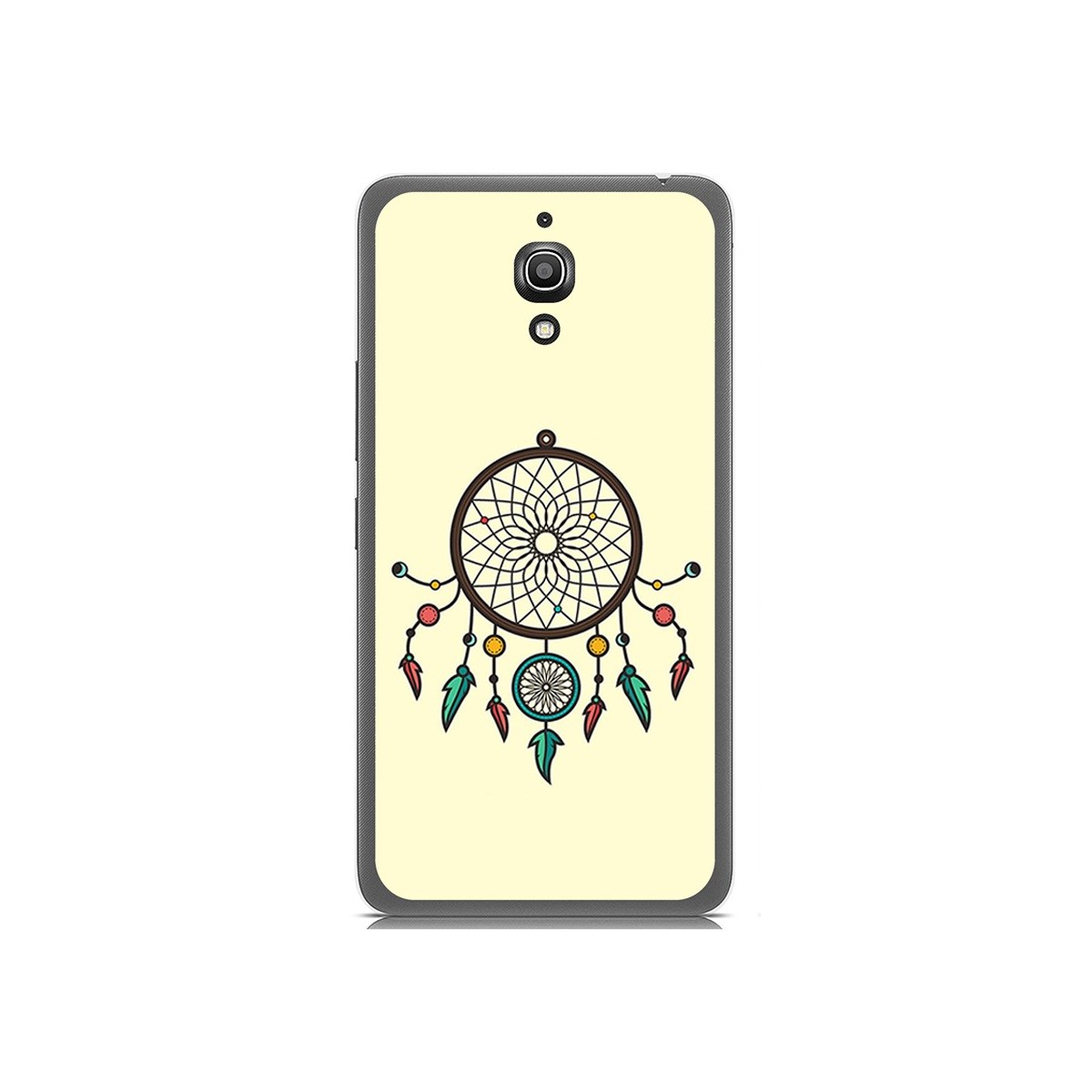 Funda Gel Tpu para Alcatel A2 Xl Diseño Atrapasueños Dibujos