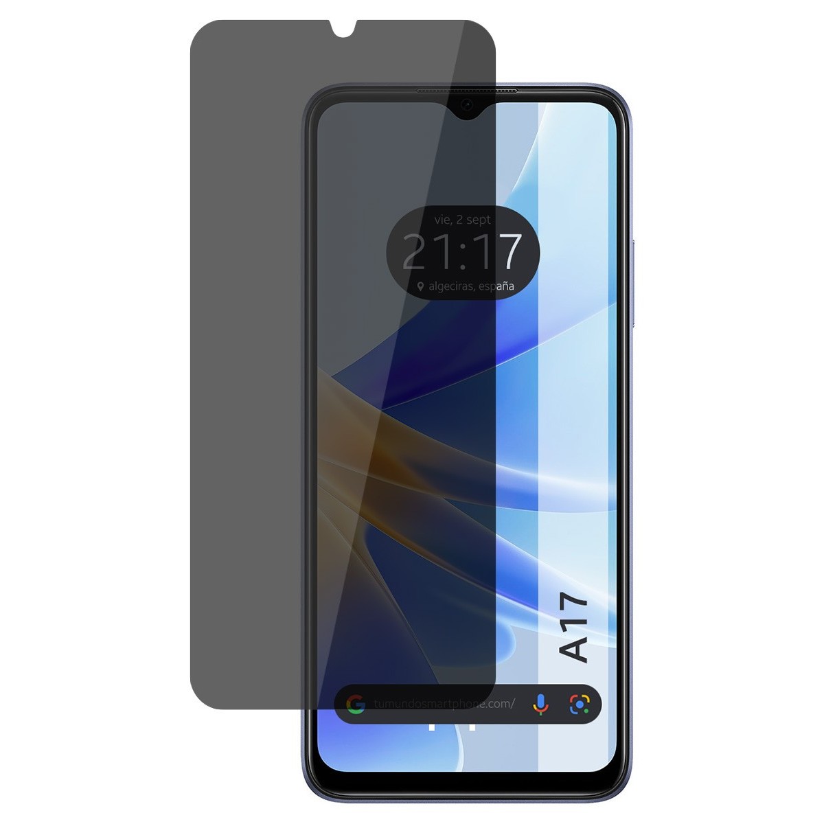 Protector Pantalla Hidrogel Privacidad Antiespías para Oppo A17