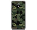 Funda Gel Tpu para Alcatel A2 Xl Diseño Camuflaje Dibujos