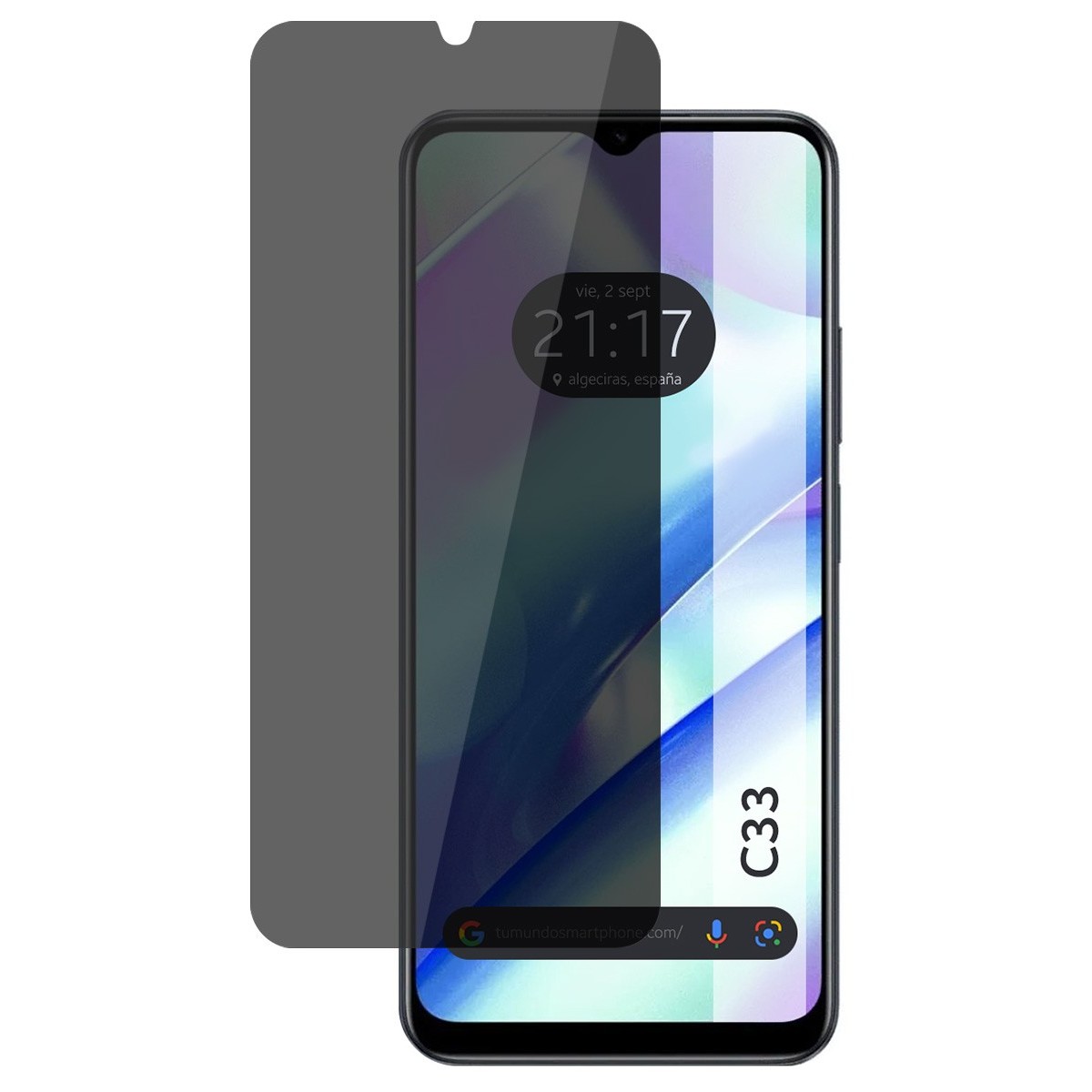 Protector Pantalla Hidrogel Privacidad Antiespías para Realme C33