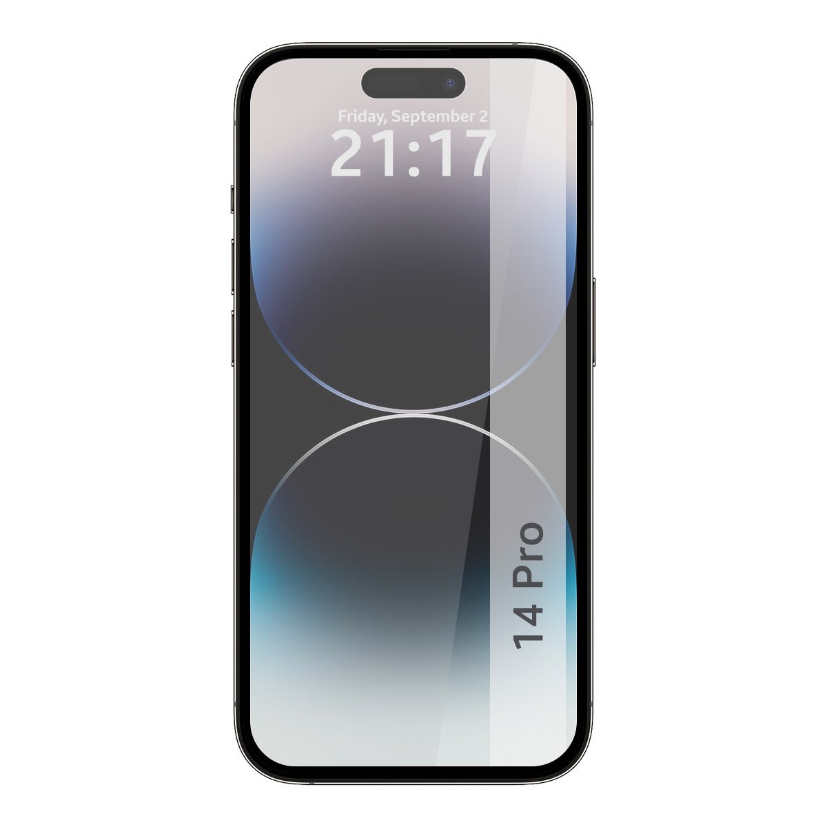 Protector Cristal Templado Completo 5D Full Glue Negro para iPhone 14 Pro (6.1) Vidrio