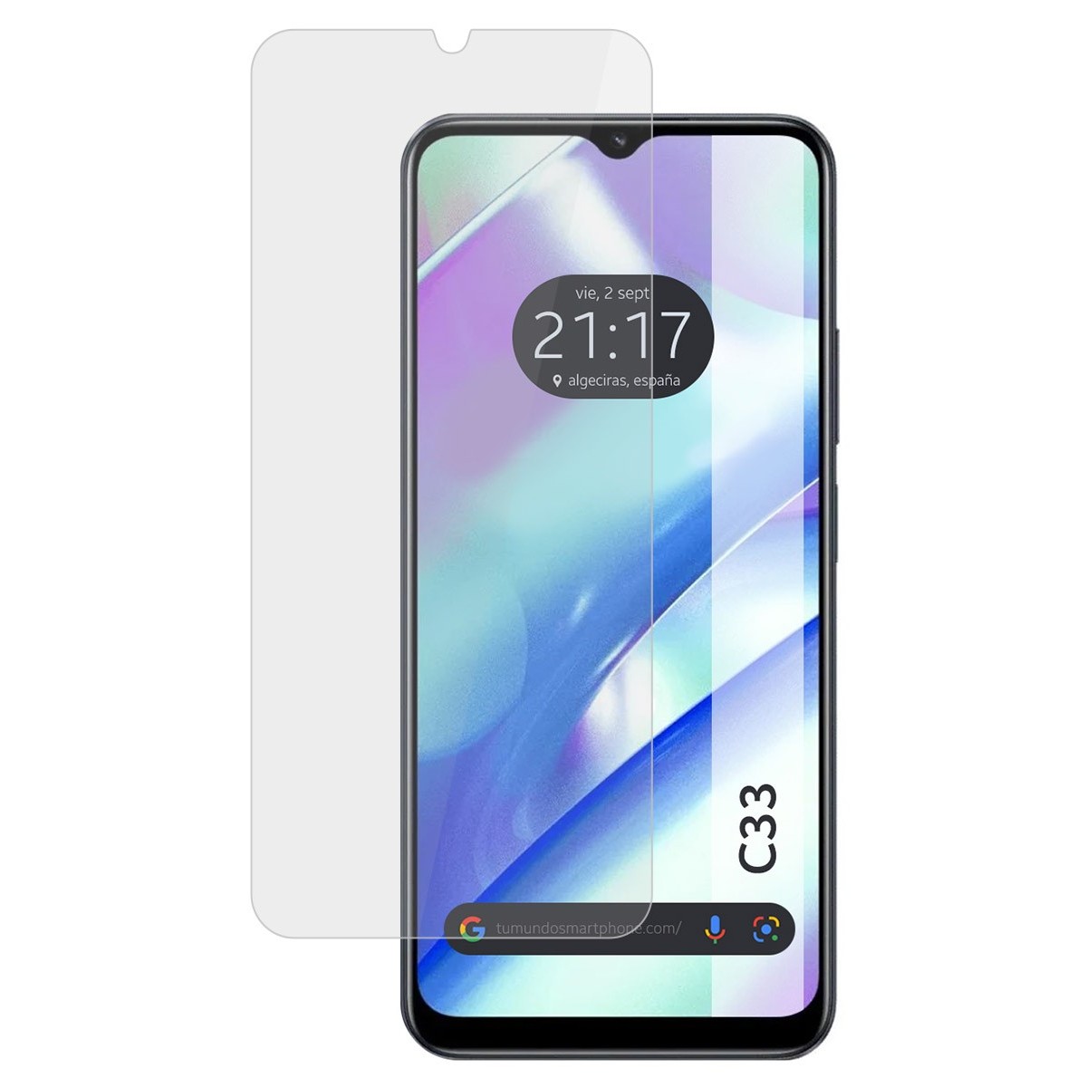 Protector Cristal Templado para Realme C33 Vidrio