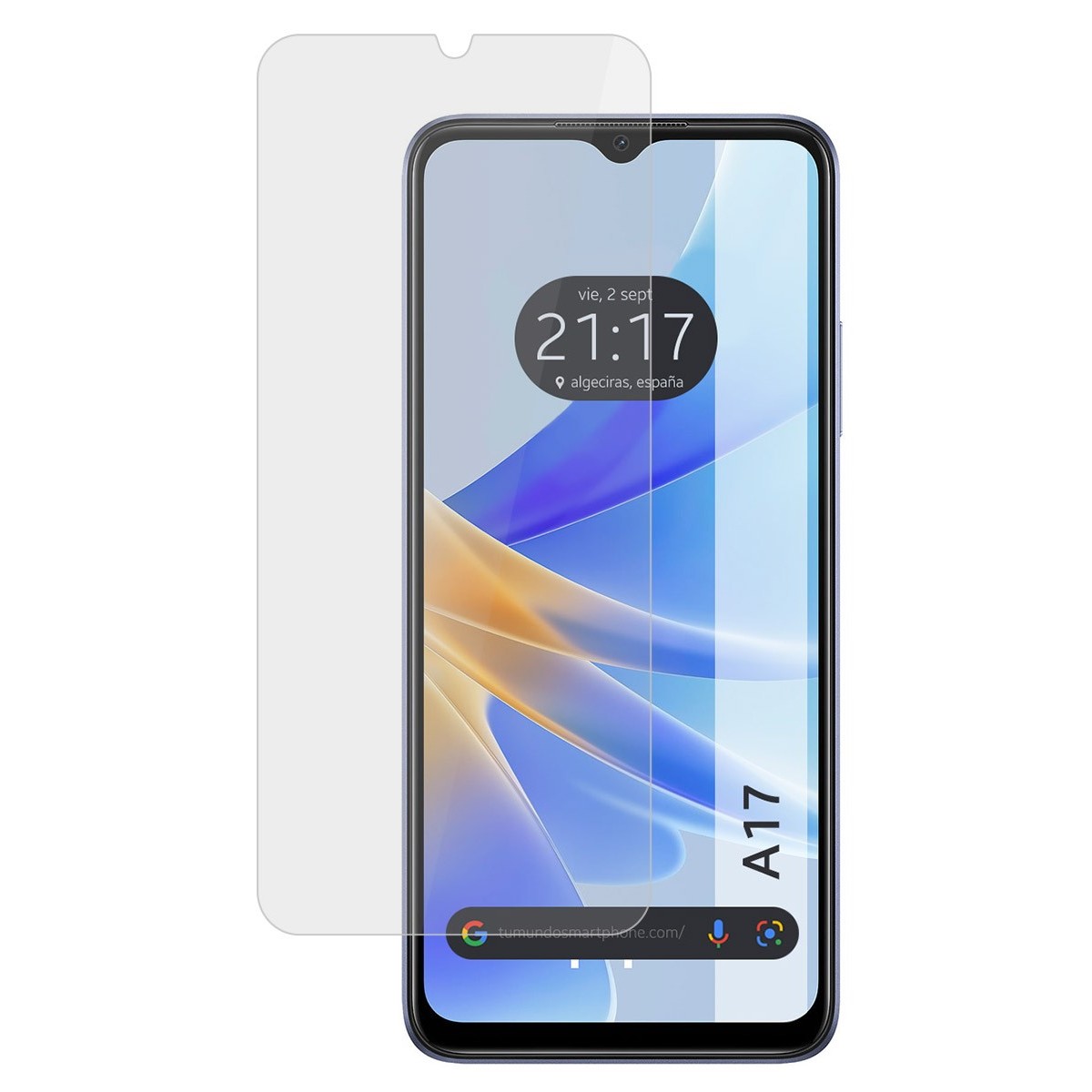 Protector Cristal Templado para Oppo A17 Vidrio