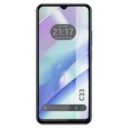 Protector Cristal Templado Completo 5D Full Glue Negro para Realme C33 Vidrio 2