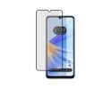 Protector Cristal Templado Completo 5D Full Glue Negro para Oppo A17 Vidrio