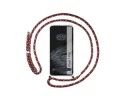 Funda Colgante Transparente para Google Pixel 7 Pro 5G con Cordon Rosa / Dorado