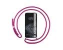 Funda Colgante Transparente para Google Pixel 7 Pro 5G con Cordon Rosa Fucsia
