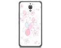 Funda Gel Tpu para Alcatel A2 Xl Diseño Flores Dibujos