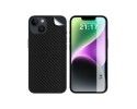 Pegatina Vinilo Autoadhesiva Textura Carbono para iPhone 14 (6.1)