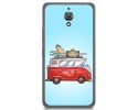 Funda Gel Tpu para Alcatel A2 Xl Diseño Furgoneta Dibujos