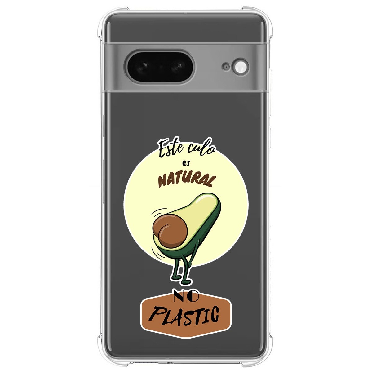 Funda Silicona Antigolpes para Google Pixel 7 5G diseño Culo Natural Dibujos