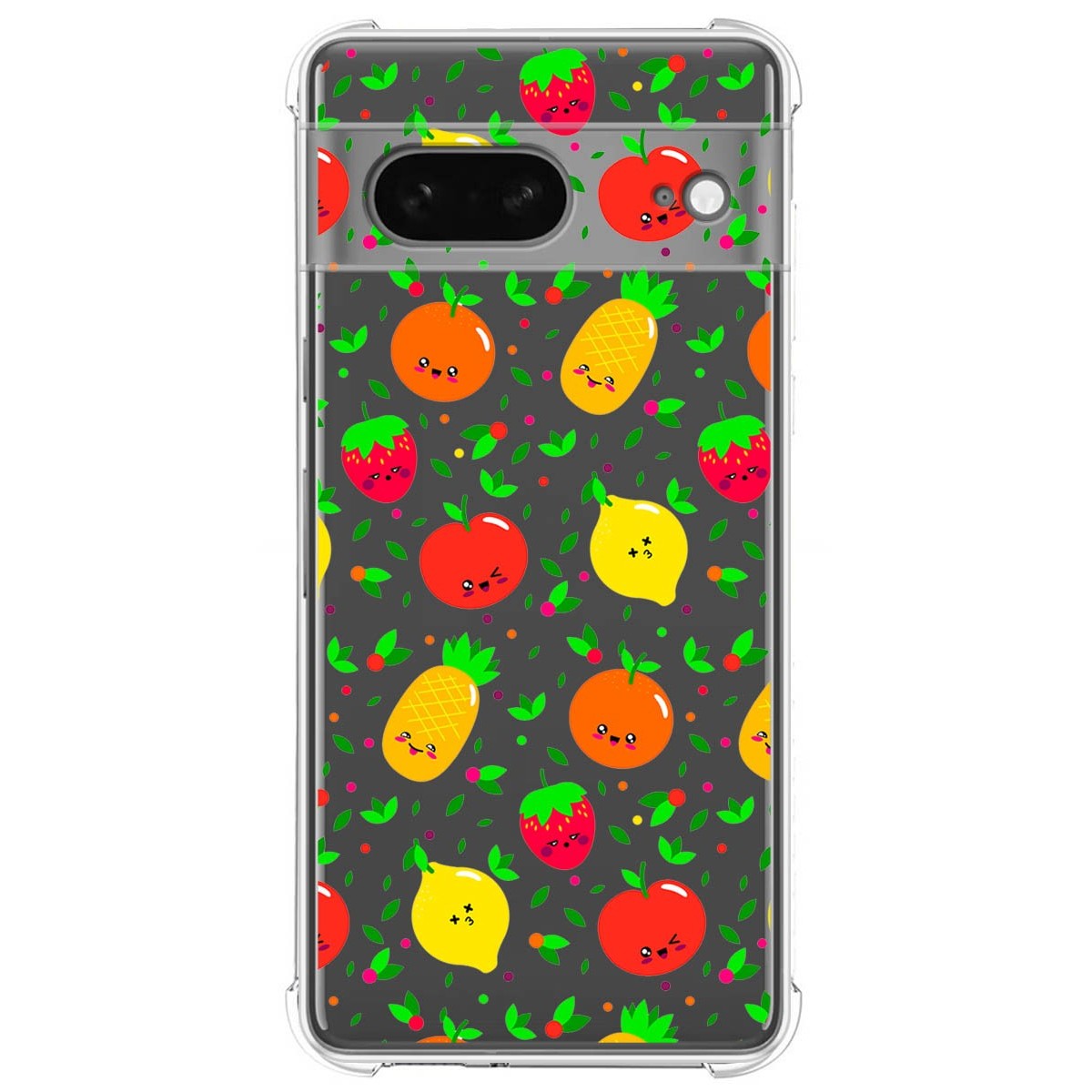 Funda Silicona Antigolpes para Google Pixel 7 5G diseño Frutas 01 Dibujos