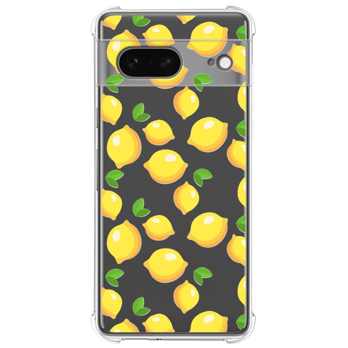Funda Silicona Antigolpes para Google Pixel 7 5G diseño Limones Dibujos