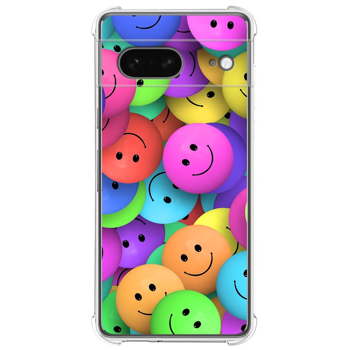 Funda Silicona Antigolpes para Google Pixel 7 5G diseño Smile Dibujos