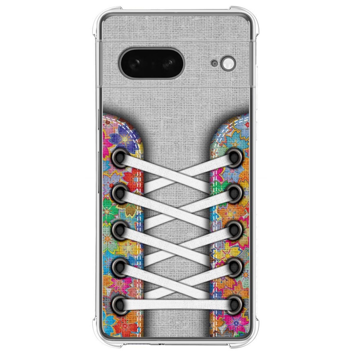 Funda Silicona Antigolpes para Google Pixel 7 5G diseño Zapatillas 04 Dibujos