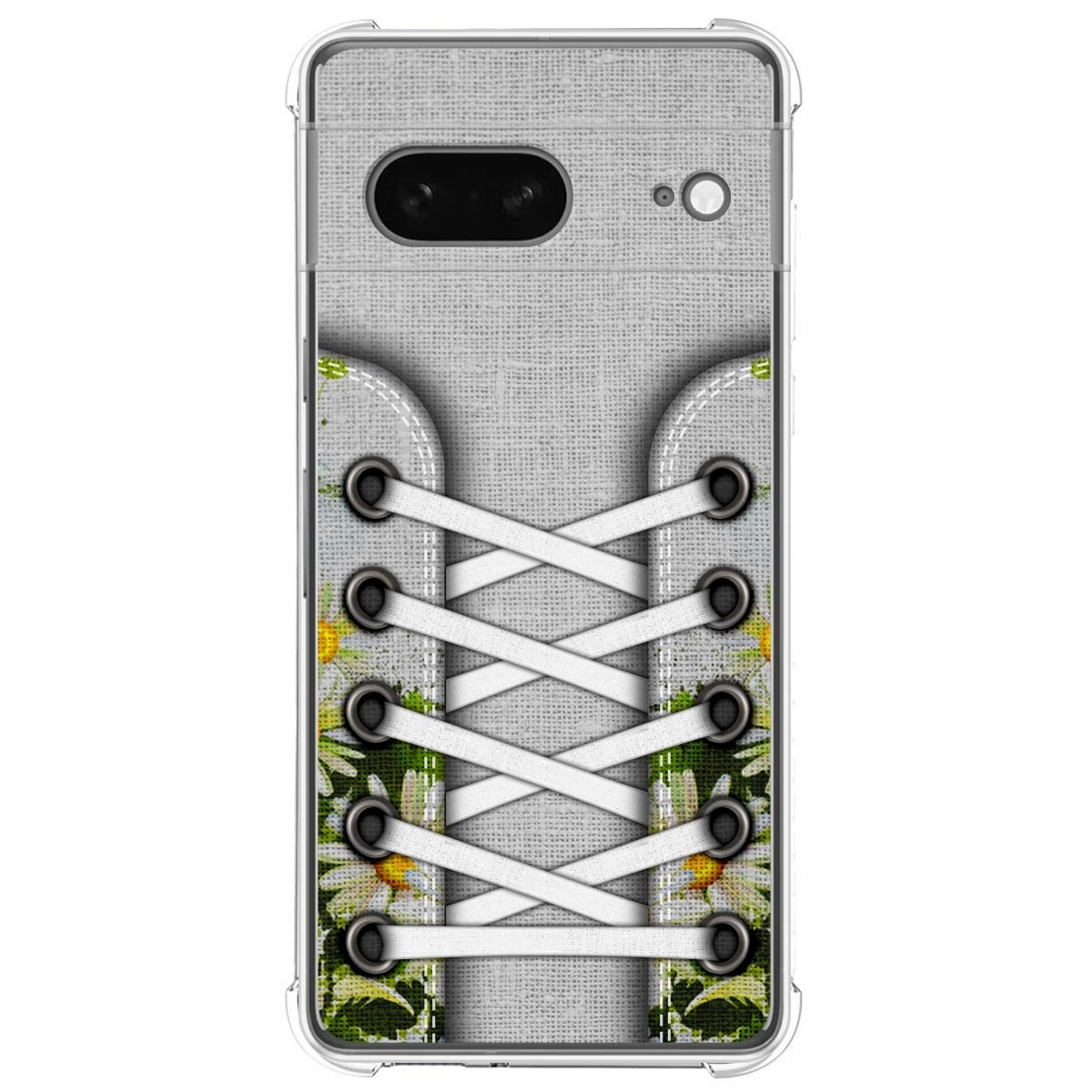 Funda Silicona Antigolpes para Google Pixel 7 5G diseño Zapatillas 08 Dibujos