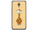 Funda Gel Tpu para Alcatel A2 Xl Diseño Jirafa Dibujos