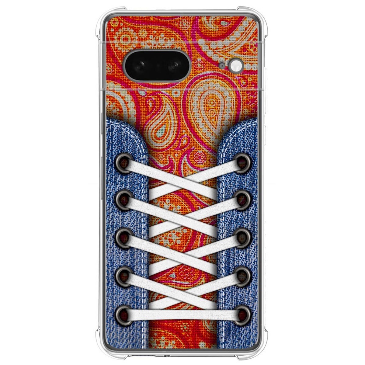 Funda Silicona Antigolpes para Google Pixel 7 5G diseño Zapatillas 10 Dibujos