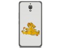 Funda Gel Tpu para Alcatel A2 Xl Diseño Leones Dibujos