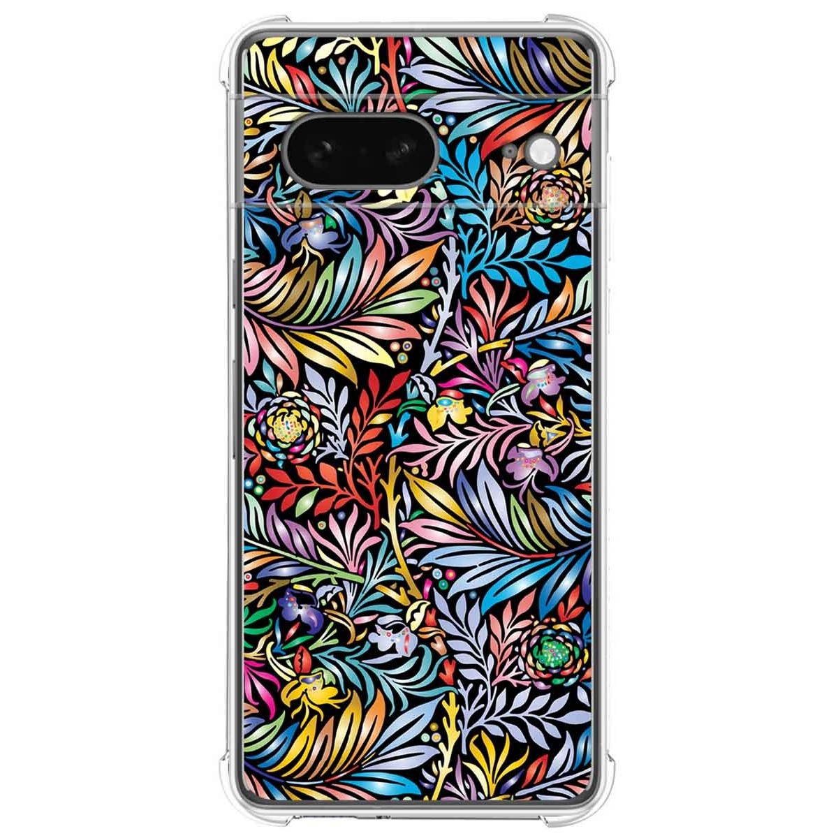 Funda Silicona Antigolpes para Google Pixel 7 5G diseño Flores 04 Dibujos