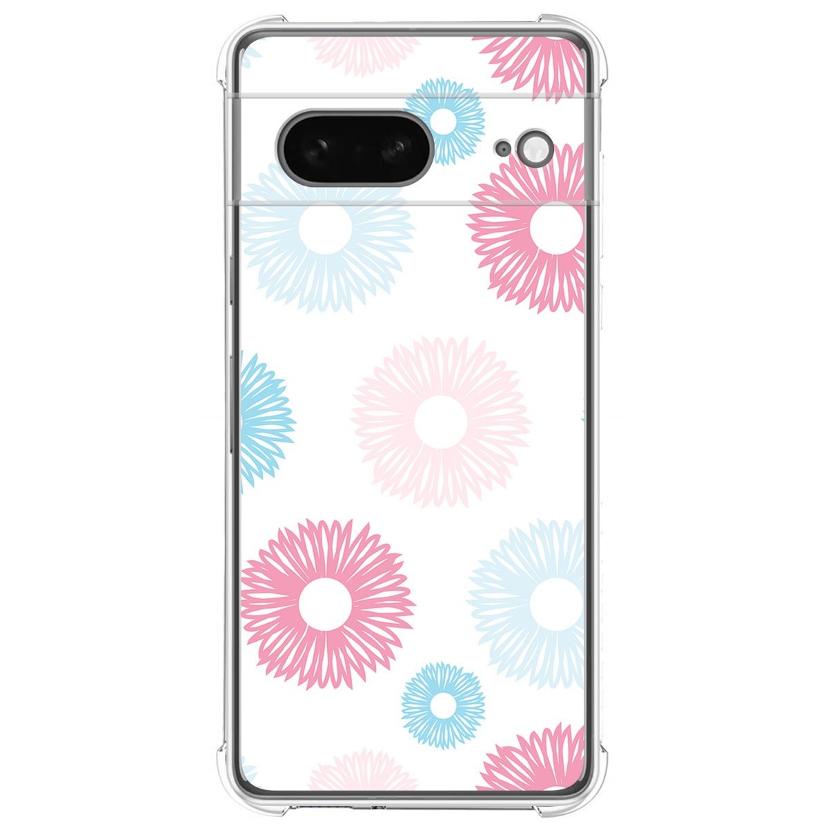 Funda Silicona Antigolpes para Google Pixel 7 5G diseño Flores 06 Dibujos