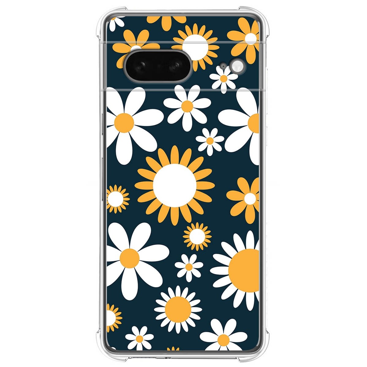 Funda Silicona Antigolpes para Google Pixel 7 5G diseño Flores 08 Dibujos