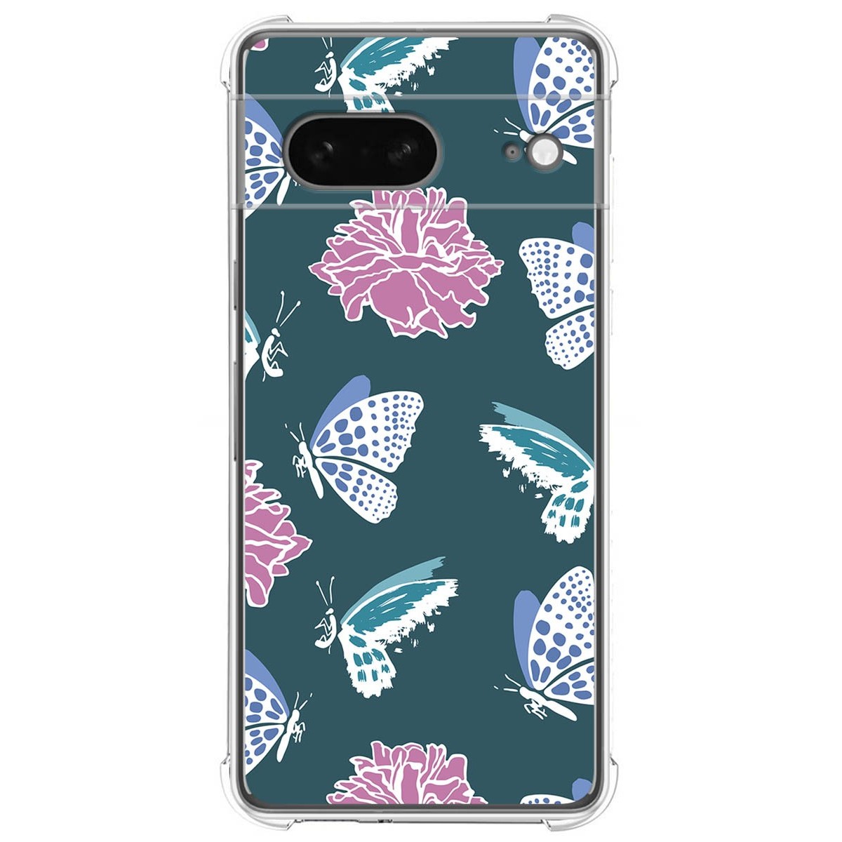 Funda Silicona Antigolpes para Google Pixel 7 5G diseño Flores 10 Dibujos