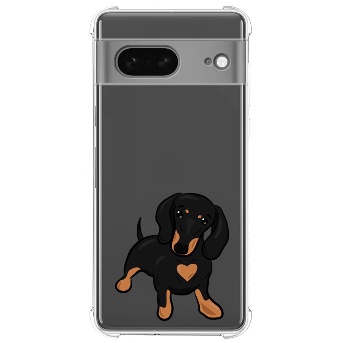 Funda Silicona Antigolpes para Google Pixel 7 5G diseño Perros 04 Dibujos