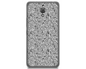 Funda Gel Tpu para Alcatel A2 Xl Diseño Letras Dibujos