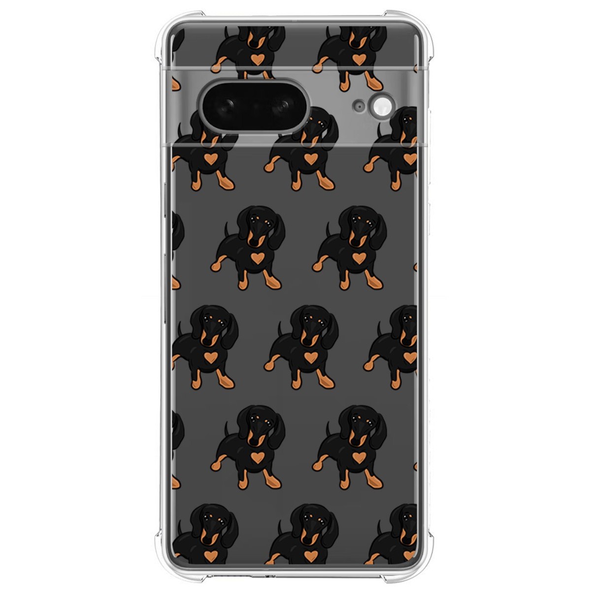 Funda Silicona Antigolpes para Google Pixel 7 5G diseño Perros 10 Dibujos