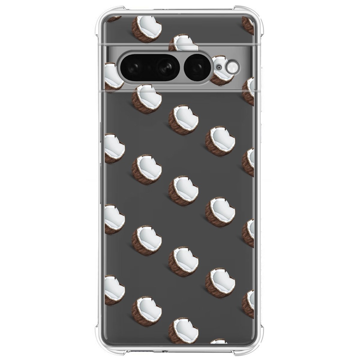 Funda Silicona Antigolpes para Google Pixel 7 Pro 5G diseño Cocos Dibujos