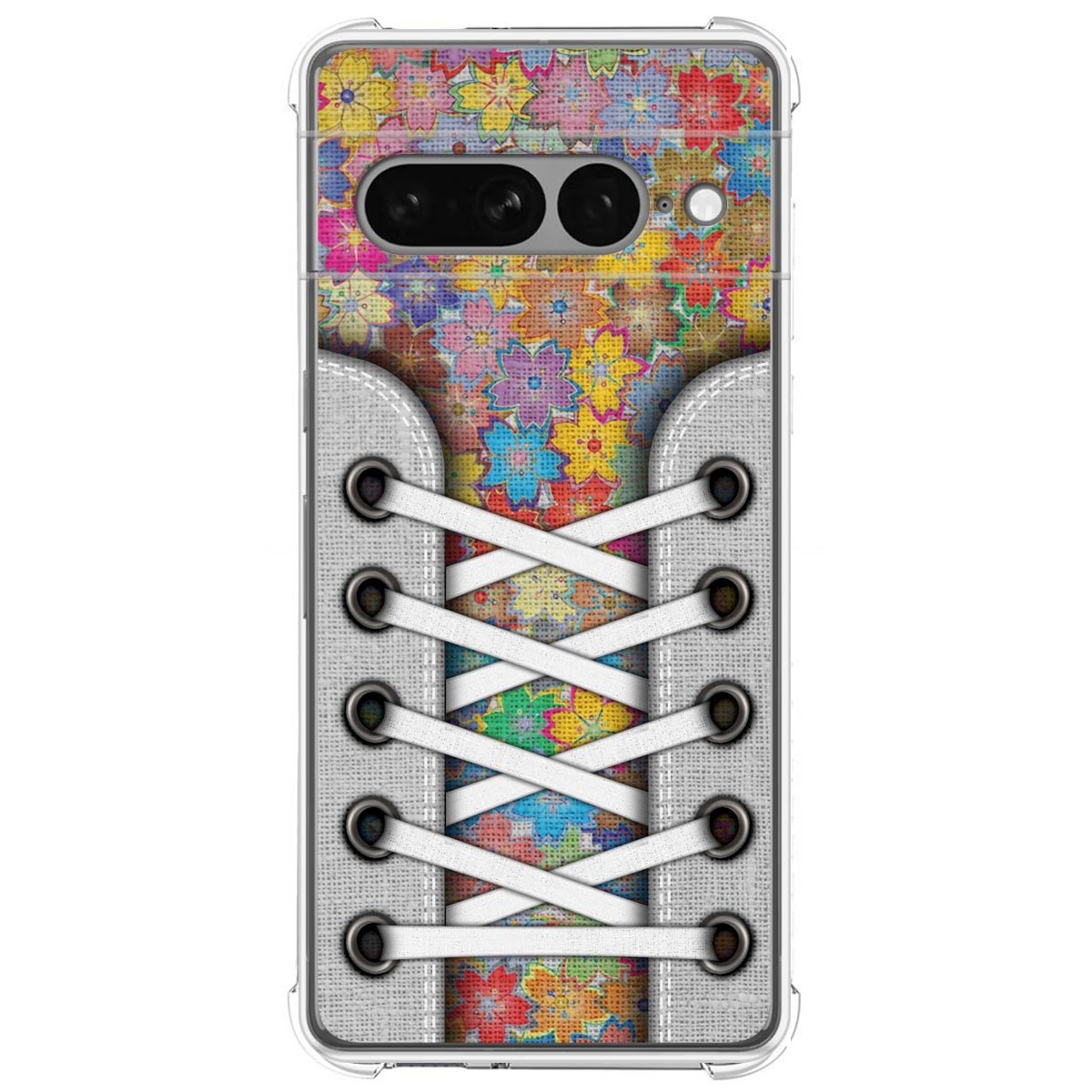Funda Silicona Antigolpes para Google Pixel 7 Pro 5G diseño Zapatillas 05 Dibujos