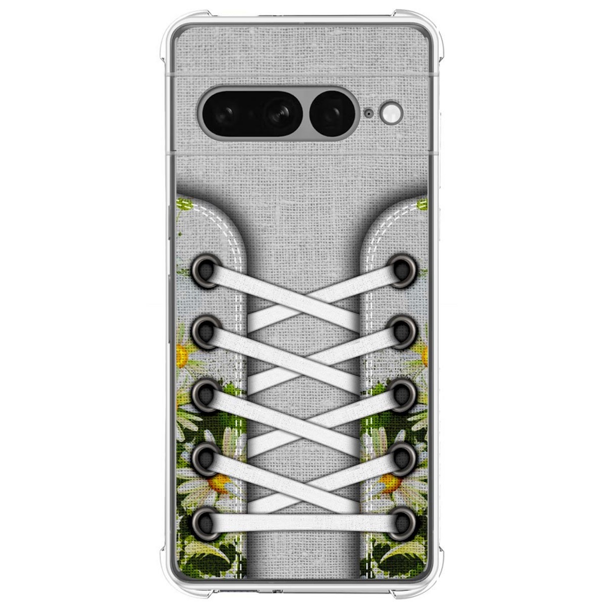 Funda Silicona Antigolpes para Google Pixel 7 Pro 5G diseño Zapatillas 08 Dibujos