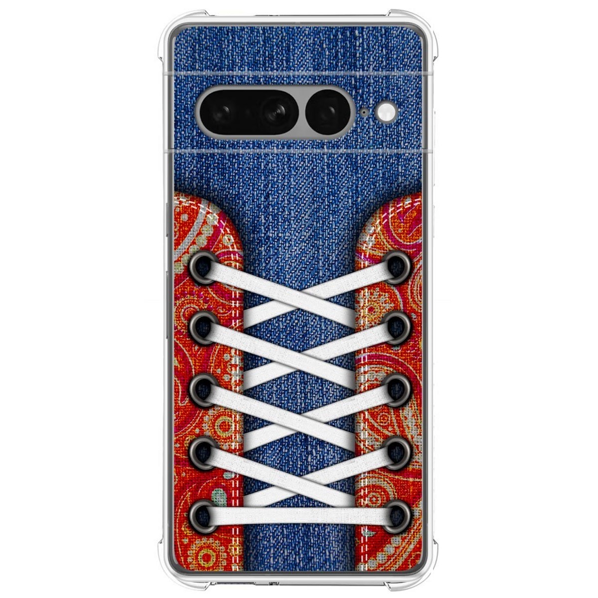 Funda Silicona Antigolpes para Google Pixel 7 Pro 5G diseño Zapatillas 11 Dibujos