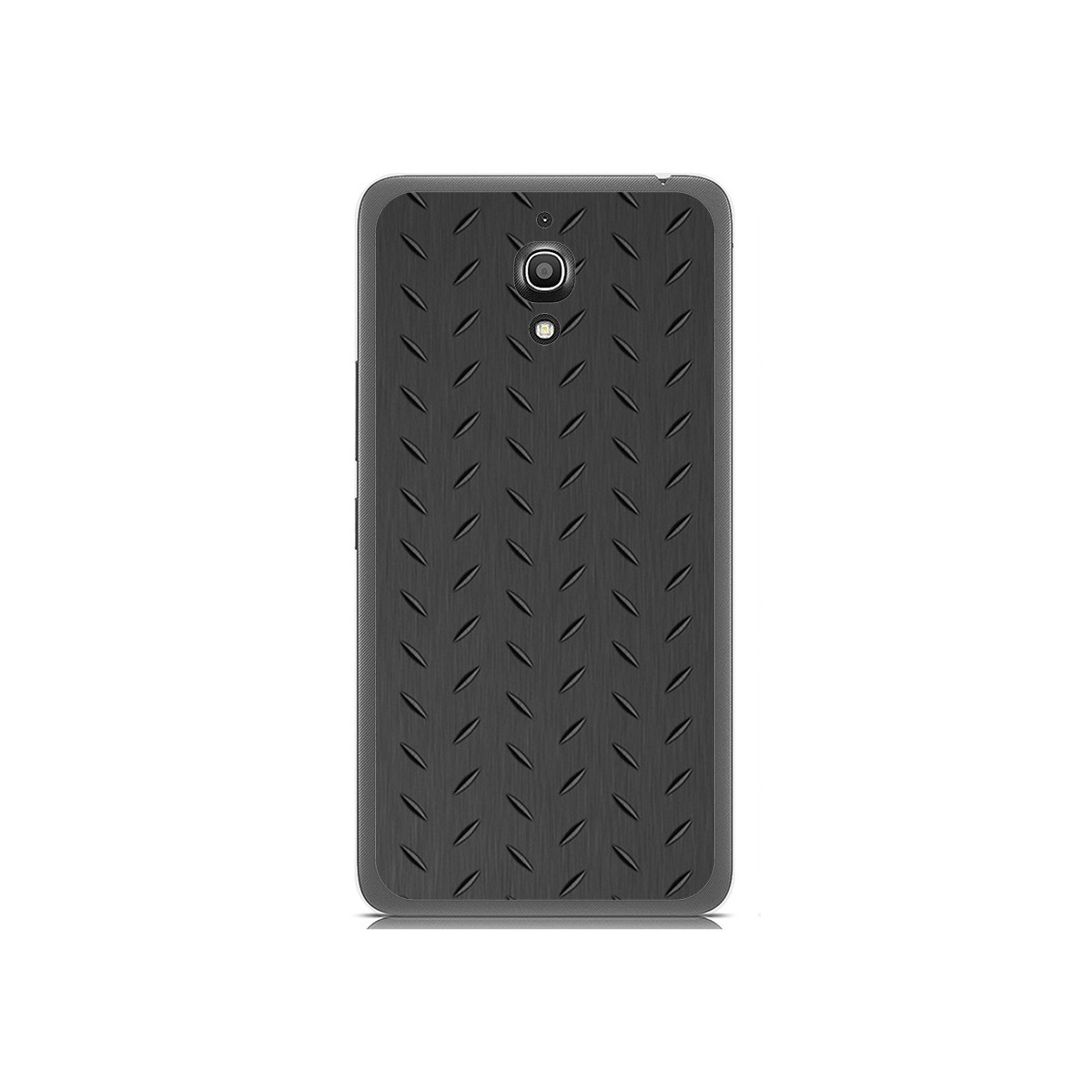 Funda Gel Tpu para Alcatel A2 Xl Diseño Metal Dibujos