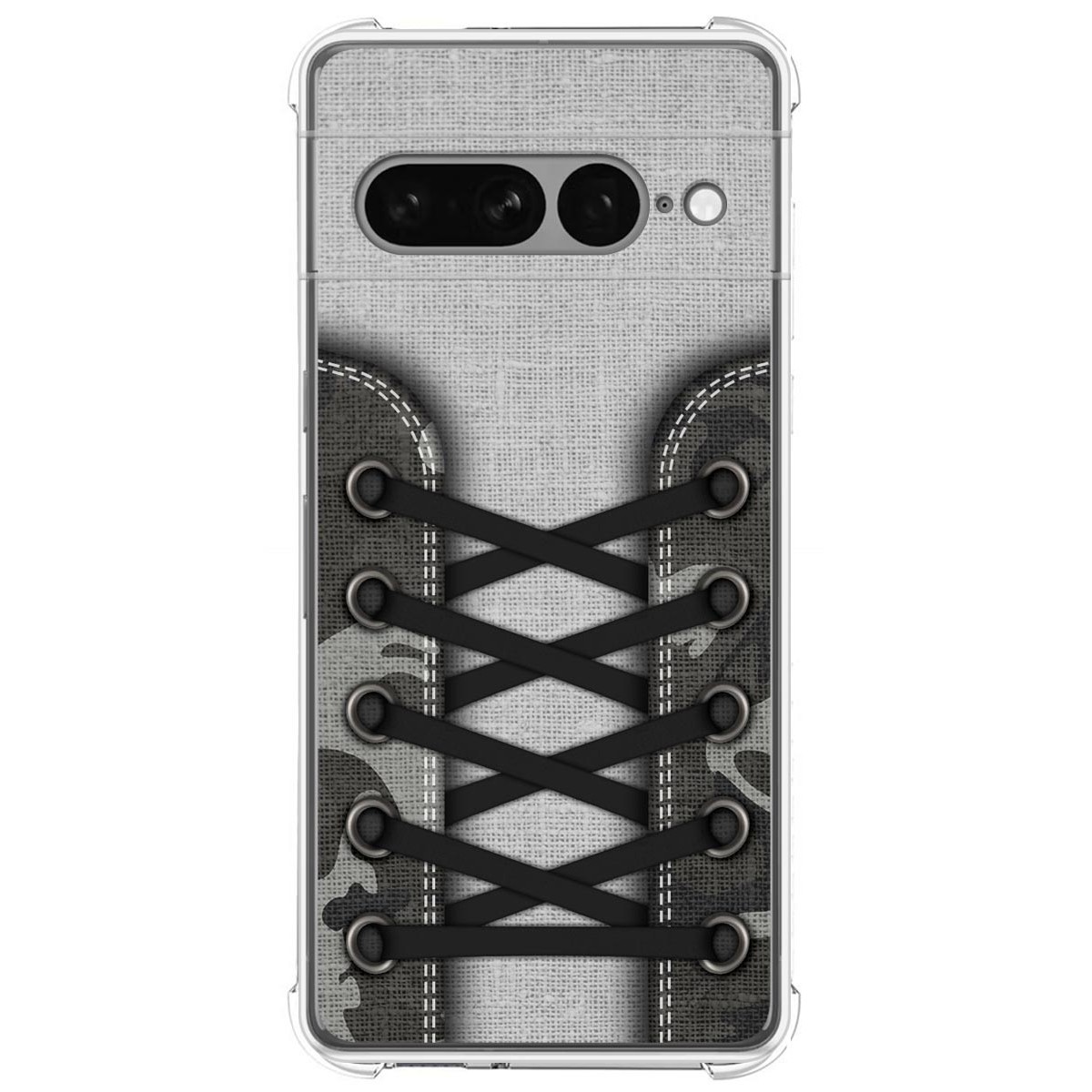 Funda Silicona Antigolpes para Google Pixel 7 Pro 5G diseño Zapatillas 16 Dibujos