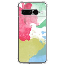 Funda Silicona Antigolpes para Google Pixel 7 Pro 5G diseño Acuarela 02 Dibujos
